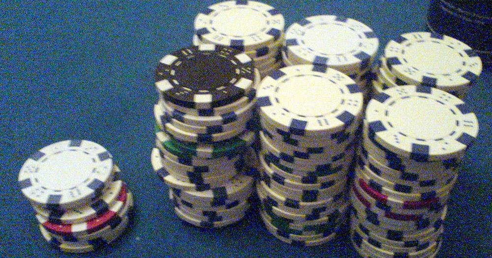 Photograph: Poker chips