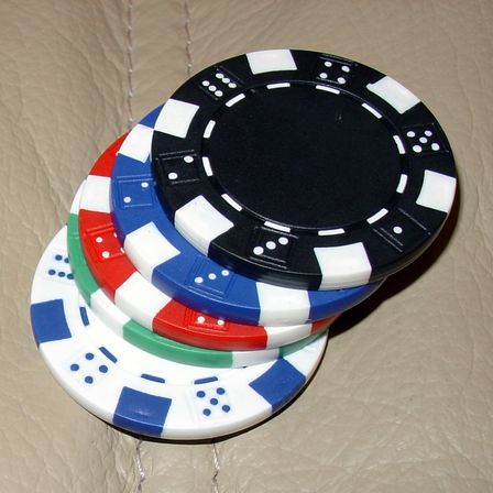 Photograph: Poker chips