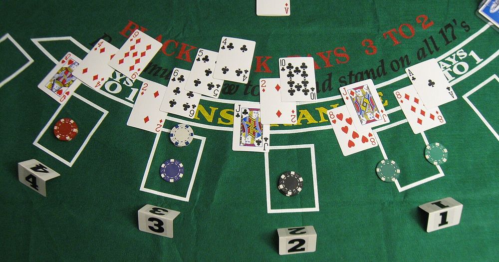 Photograph: Blackjack game 2