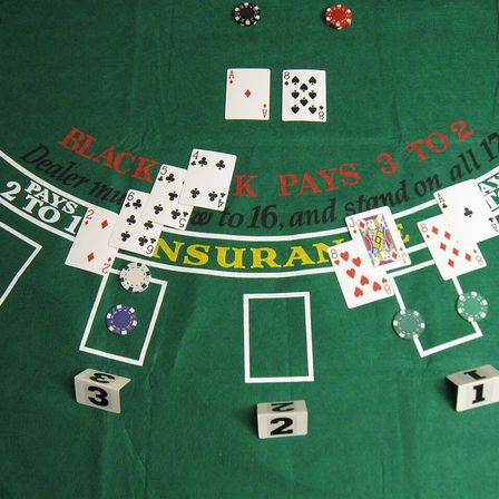Photograph: Blackjack game 3
