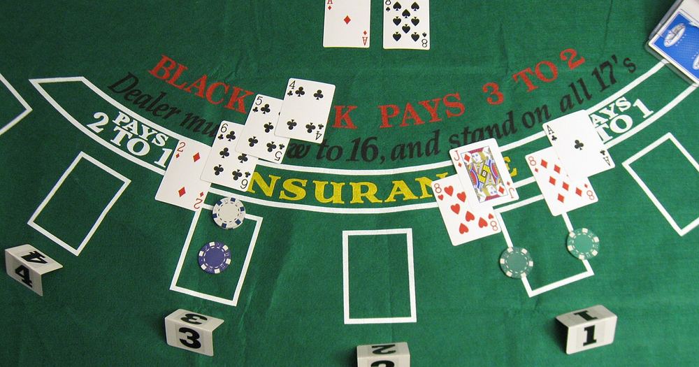 Photograph: Blackjack game 3
