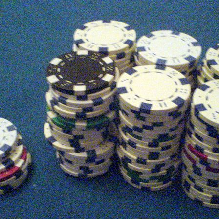 Photograph: Poker chips
