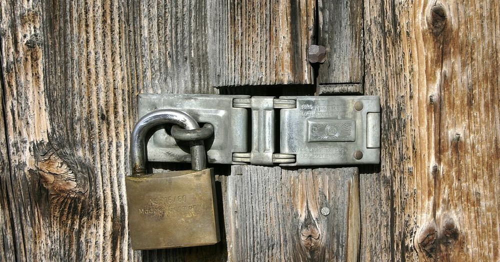 Photograph: Padlock