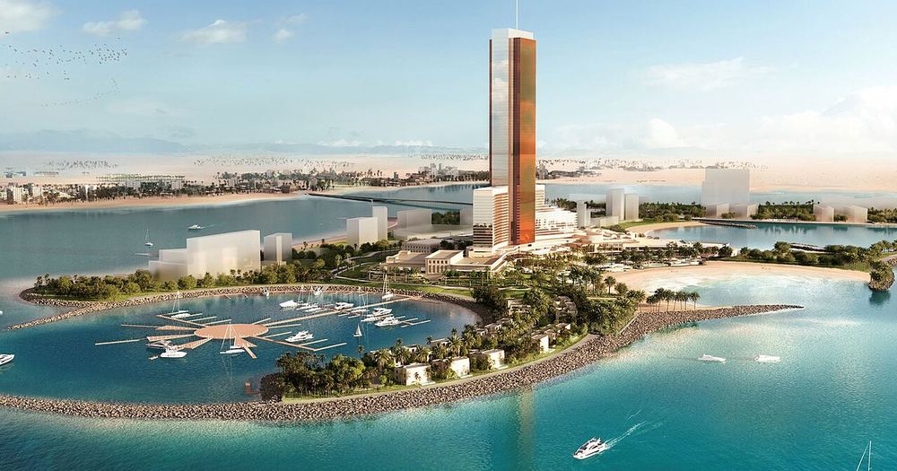 Wynn Al Marjan Island Resort - Aerial View