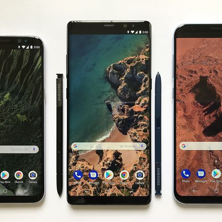 Photograph: Android Smartphones