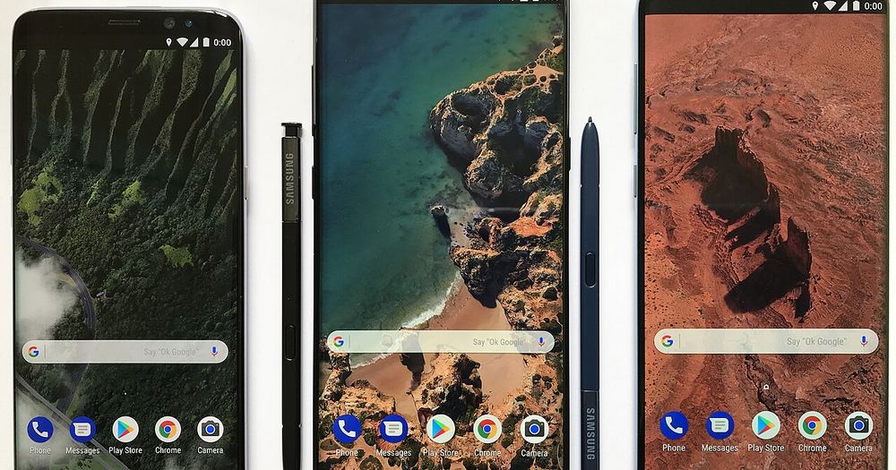 Photograph: Android Smartphones