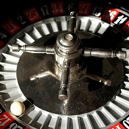 Photograph: Roulette wheel