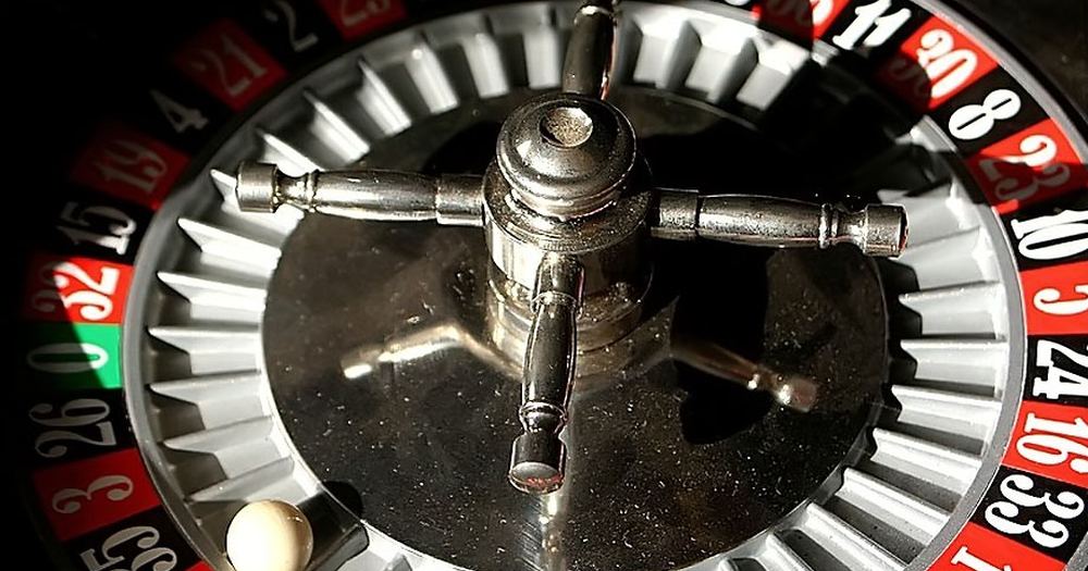 Photograph: Roulette wheel