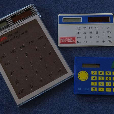 Advertisements in Austria Calculators