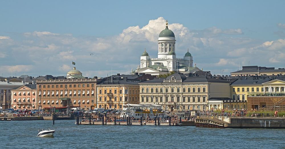 Ferry terminal South Harbour. Helsinki, Finland