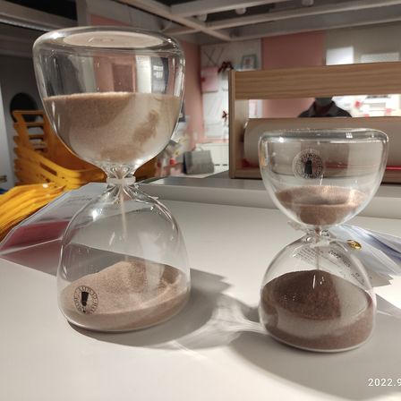HK CWB 銅鑼灣 Causeway Bay 柏寧酒店 Park Lane Hotel basement 宜家家居 IKEA shop 透明玻璃 沙粒 漏斗 sand