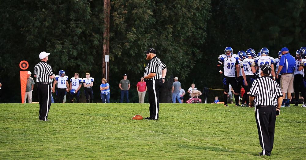 High school football game in Oregon (TK5)